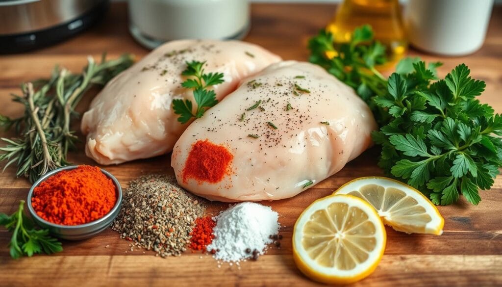 Seasoning options for oven baked chicken breast