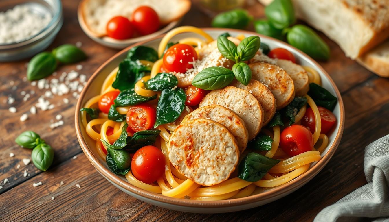 chicken sausage pasta recipes