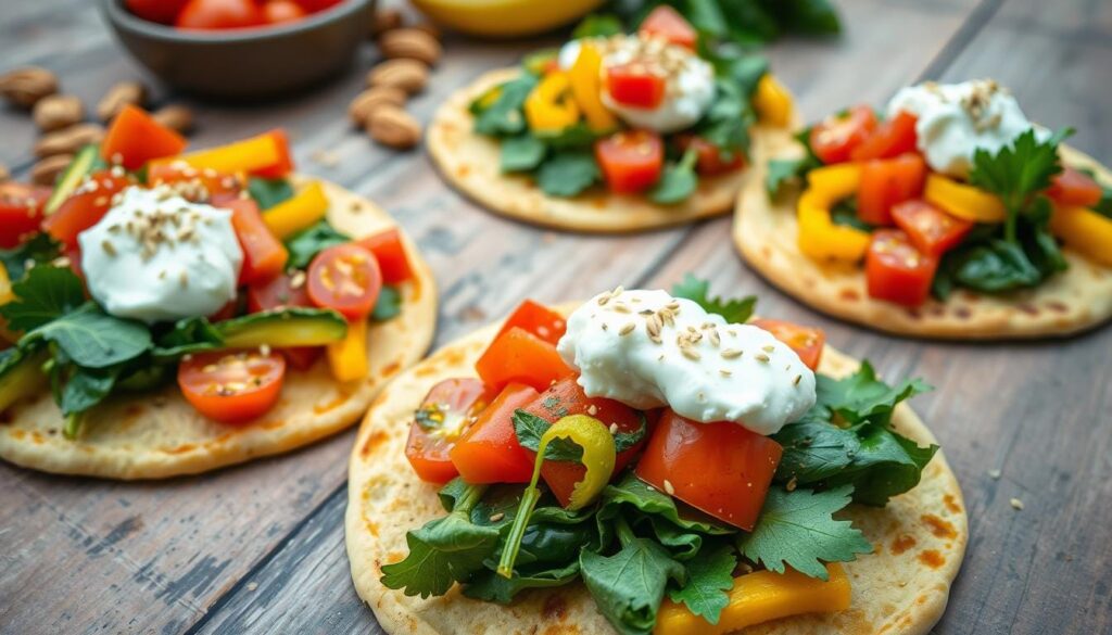 cottage cheese flatbread snack ideas