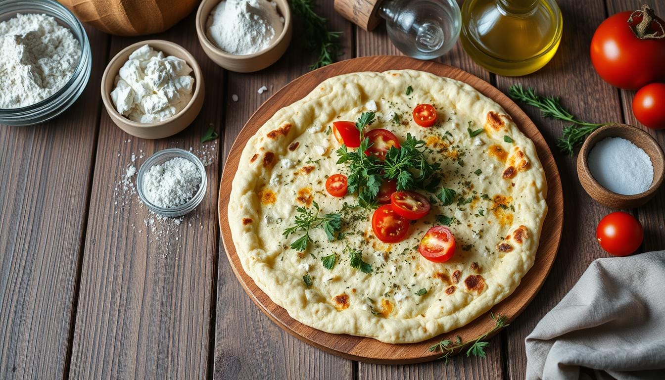 cottage cheese flatbread