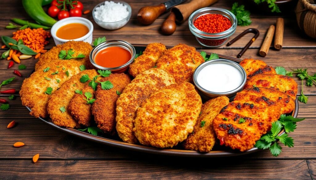 ethnic chicken cutlet recipes