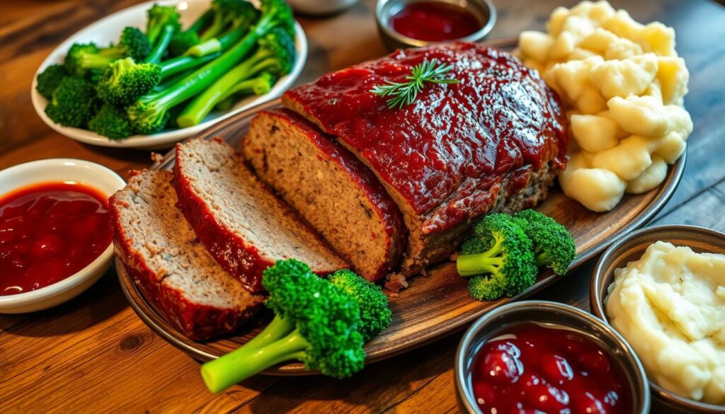 meatloaf with side dishes