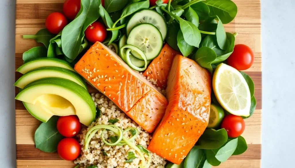 Salmon Bowl Ingredients