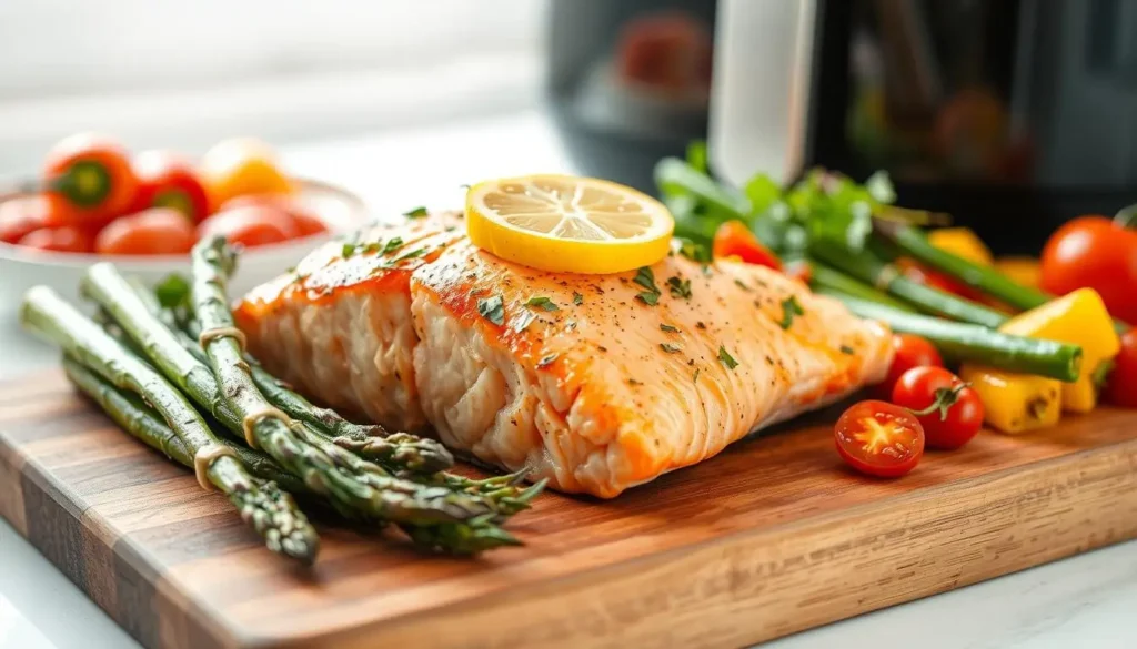 air fryer salmon